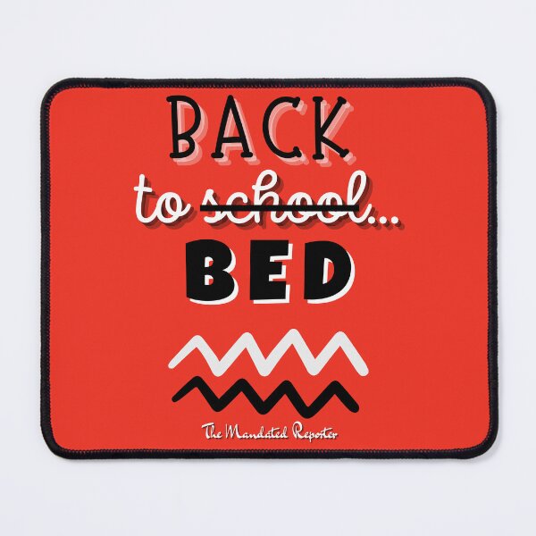 Item preview, Back to Bed - Red designed and sold by TheReporter1.