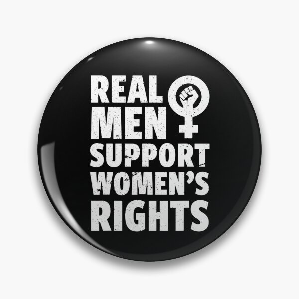 Item preview, Real Men Support Women's Rights designed and sold by Natilie.