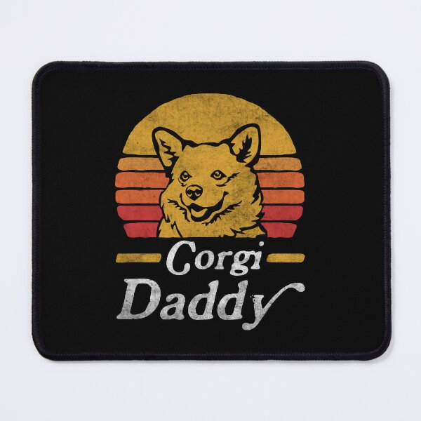 Item preview, Retro Vintage Pembroke Welsh Corgi Daddy designed and sold by More Cute Dogs.
