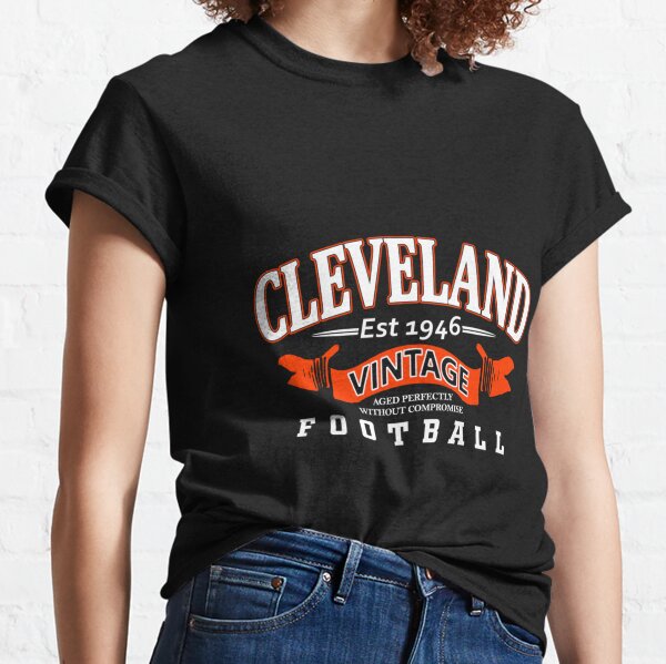 Cleveland Football Established 1946 Funny Browns Shirts Cleveland