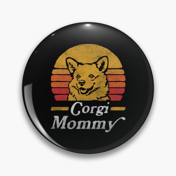Item preview, Retro Vintage Pembroke Welsh Corgi Mommy designed and sold by More Cute Dogs.