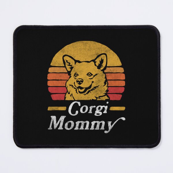 Item preview, Retro Vintage Pembroke Welsh Corgi Mommy designed and sold by More Cute Dogs.