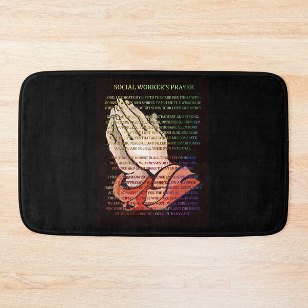 Item preview, social workers prayer designed and sold by Garnettee.