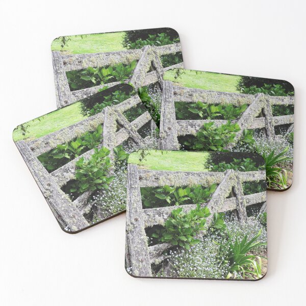 Item preview, Lichen covered Garden Gate  designed and sold by Marilyn Harris.