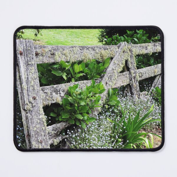 Item preview, Lichen covered Garden Gate  designed and sold by Marilyn Harris.