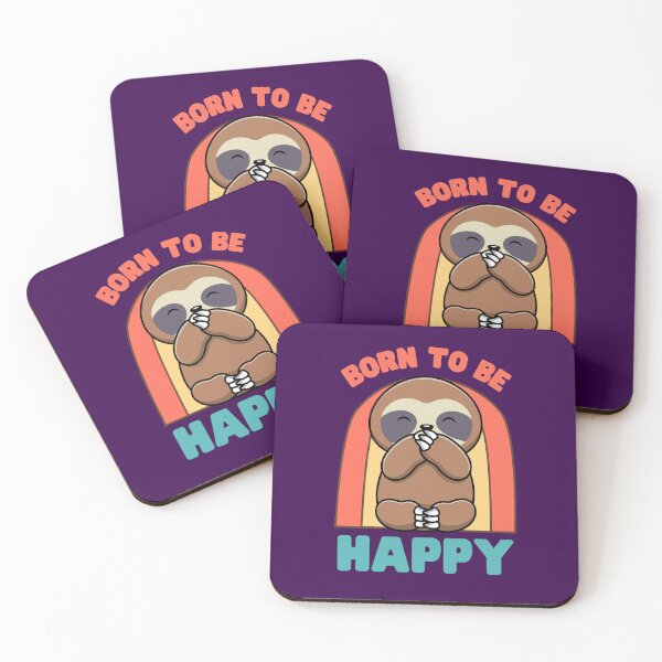 Item preview, Sloth: Born To Be Happy  designed and sold by Keep Smiling.