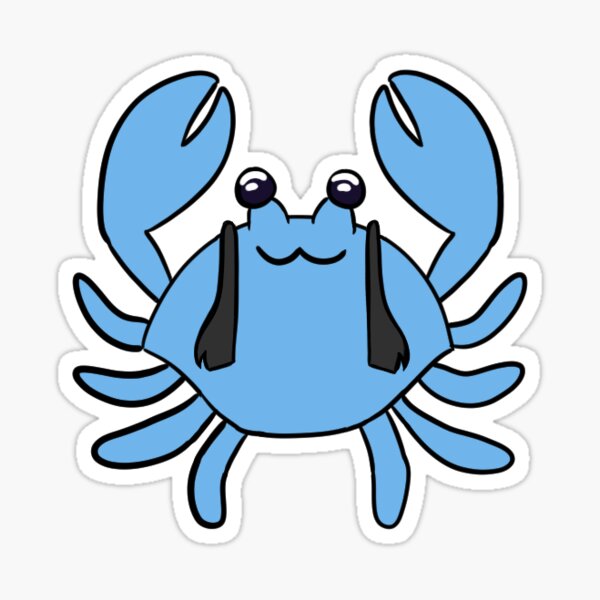 Robincrab Sticker