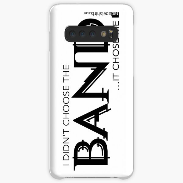 I Didn’t Choose The Band (Black Lettering) Samsung Galaxy Snap Case