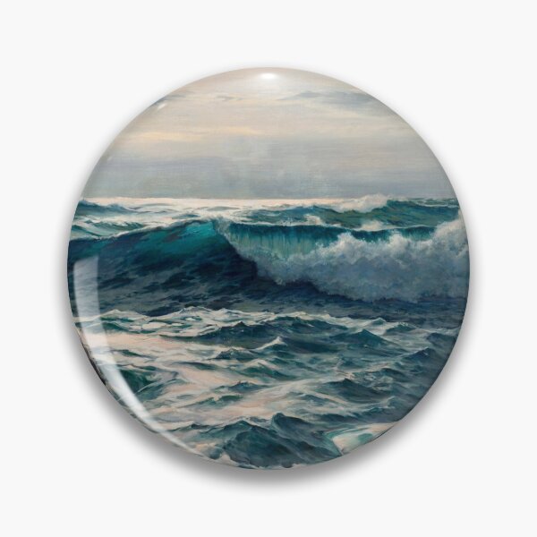 Item preview, The Invading Surf by Frederick Judd Waugh  designed and sold by LoveSeasonz.
