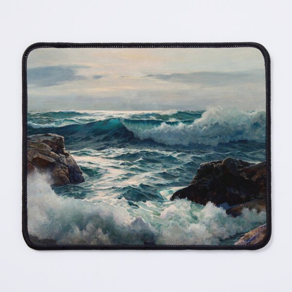 Item preview, The Invading Surf by Frederick Judd Waugh  designed and sold by LoveSeasonz.