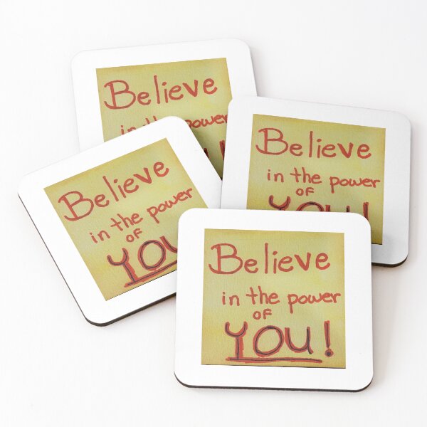 Item preview, Believe in the Power of YOU! designed and sold by PJMartinRedShop.