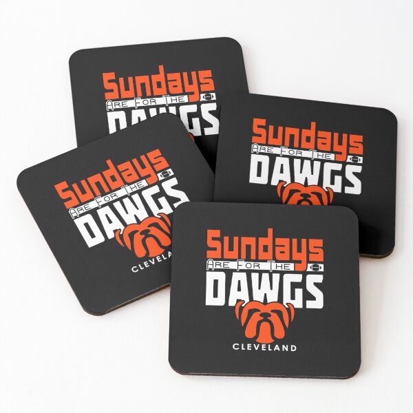 Item preview, Cleveland Football Fan -Sundays Are For The DAWGS- Limited Edition | Perfect Gift Loves Cat designed and sold by anphamsa.