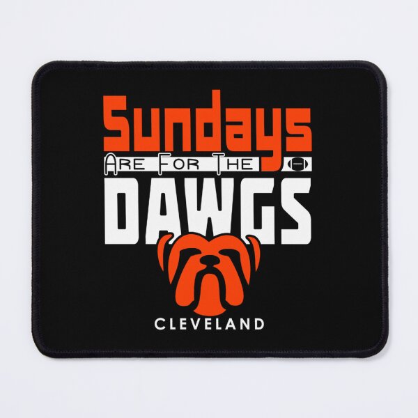 Item preview, Cleveland Football Fan -Sundays Are For The DAWGS- Limited Edition | Perfect Gift Loves Cat designed and sold by anphamsa.