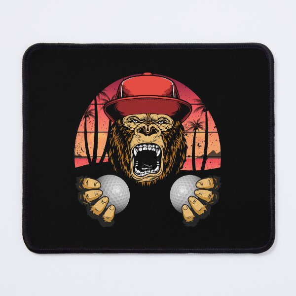 Item preview, Golf Bigfoot In Retro Sunset Funny Vintage Golfer Big foot Playing Golf And Golfing designed and sold by Rafaelame09.