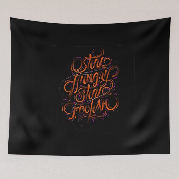 Item preview, Stay Hungry, Stay Foolish designed and sold by janot writes.