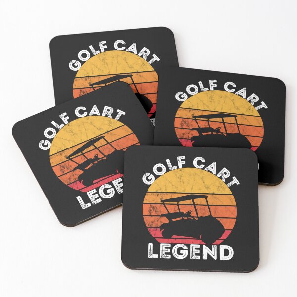 Item preview, Golf Cart Legend Retro Vintage Sunset designed and sold by Rafaelame09.