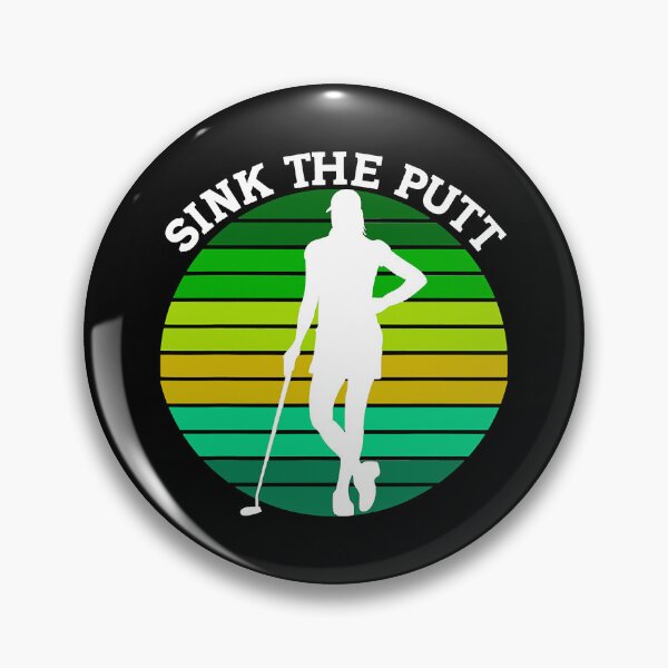 Item preview, Golf Sink The Putt Vintage Sunset designed and sold by Rafaelame09.