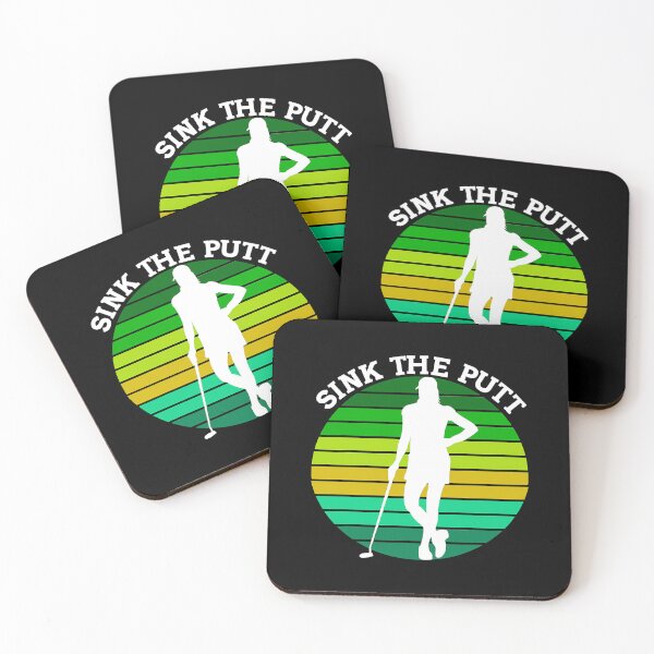 Item preview, Golf Sink The Putt Vintage Sunset designed and sold by Rafaelame09.