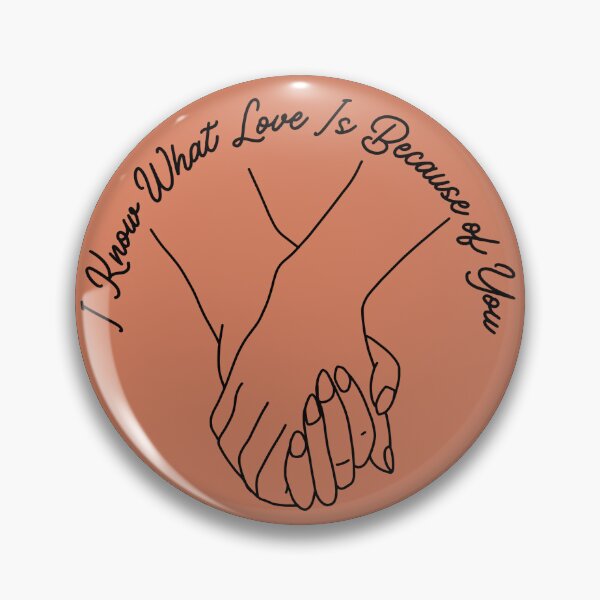 Item preview, I Know Love Because of You Circle designed and sold by Pink Ribbon.