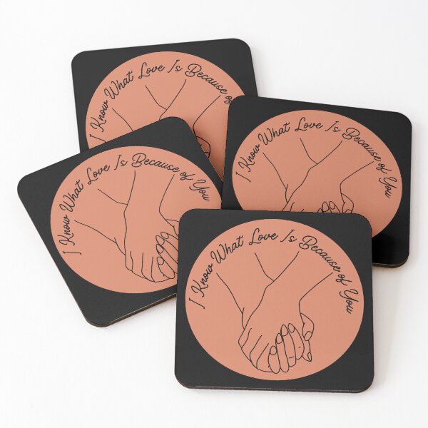 Item preview, I Know Love Because of You Circle designed and sold by Pink Ribbon.