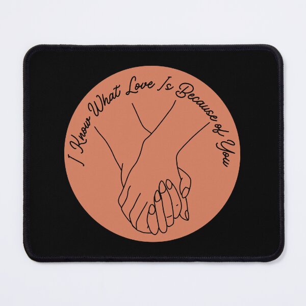Item preview, I Know Love Because of You Circle designed and sold by Pink Ribbon.