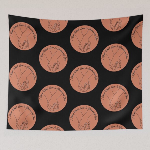 Item preview, I Know Love Because of You Circle designed and sold by Pink Ribbon.