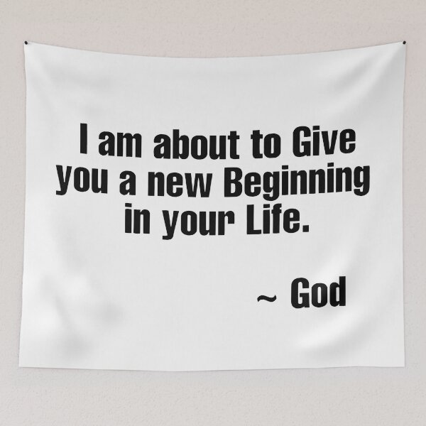 Item preview, A New Beginning In Your Life - Positive Affirmations designed and sold by teenugs.