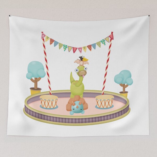 Item preview, 3 Ring Dino Circus designed and sold by darklanterndsn.