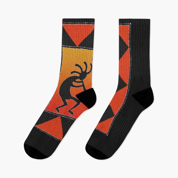 Item preview, Kokopelli Red Orange Desert Sunset designed and sold by Yvonnlauza.