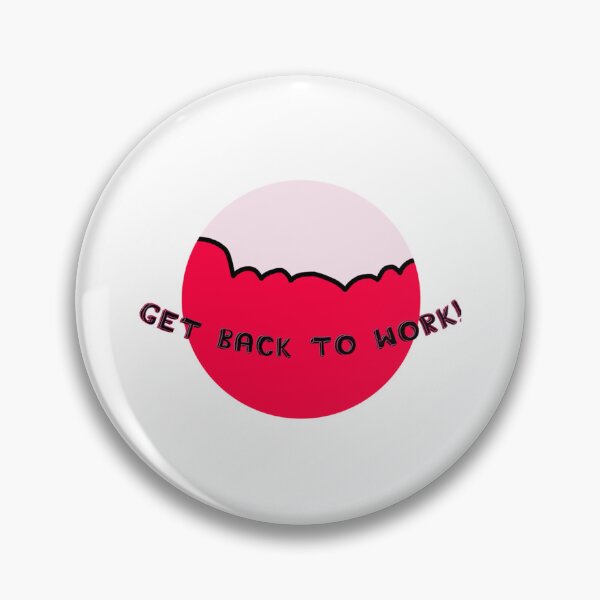 Item preview, Regular Show  Benson  Get Back To Work Catchphrase   designed and sold by DouglasTaylor94.
