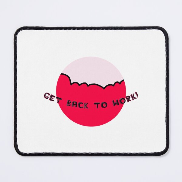 Item preview, Regular Show  Benson  Get Back To Work Catchphrase   designed and sold by DouglasTaylor94.