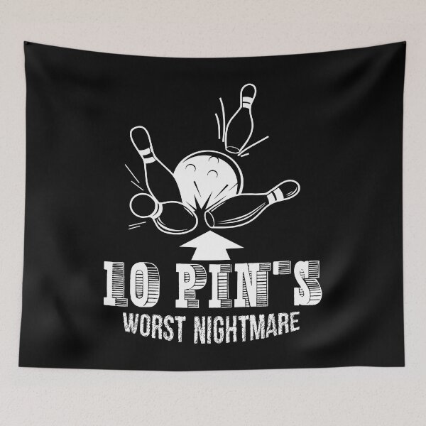 Item preview, Bowling 10 Pin's Worst Nightmare designed and sold by UnknownArtistt.