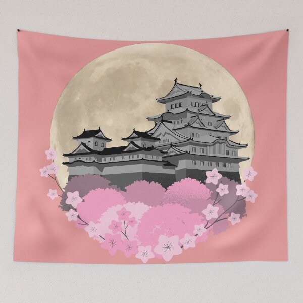 Item preview, Full moon castle  designed and sold by Menga merch .