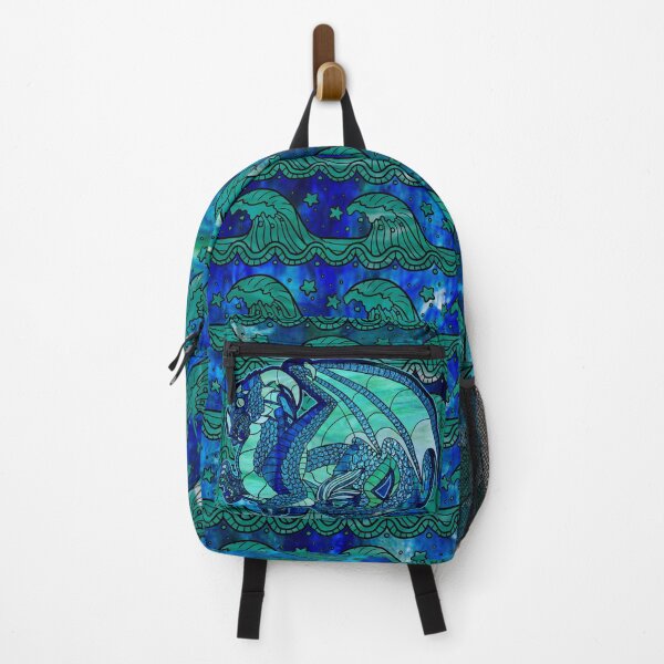 Item preview, Water Dragon Stained Glass Design designed and sold by CalypsoStudio.