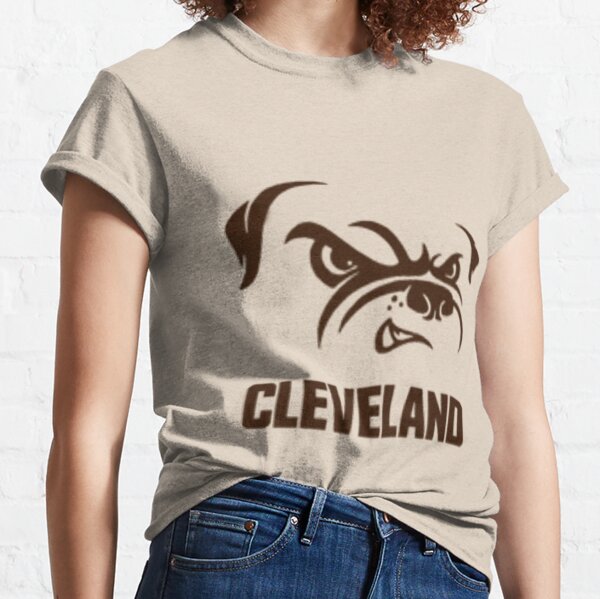 Cleveland Browns Funny Women's T-Shirts & Tops for Sale