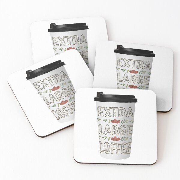 Item preview, Extra Large Coffee designed and sold by MoonLitFox.