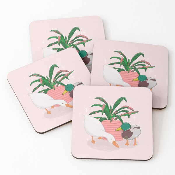 Item preview, Duckies with plant designed and sold by sofillyletters.