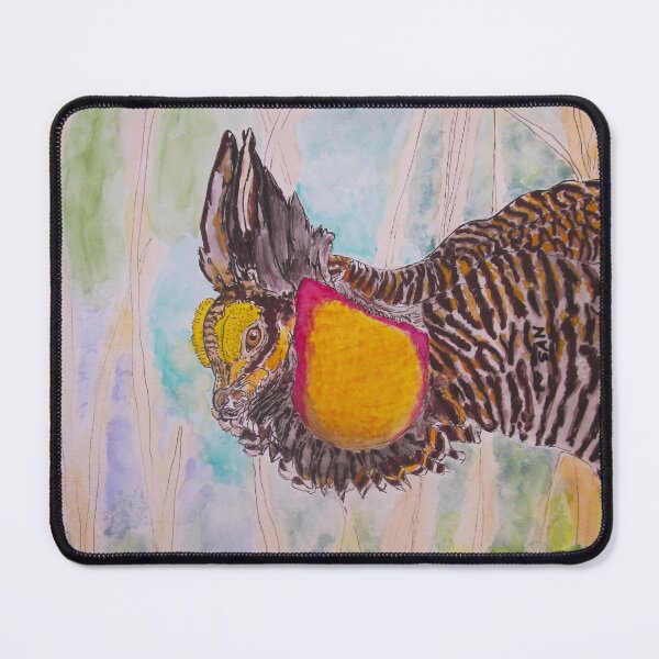Item preview, The Greater Prairie Chicken Watercolor designed and sold by TurnipWilson.