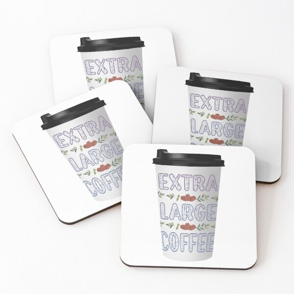 Item preview, Extra Large Coffee designed and sold by MoonLitFox.