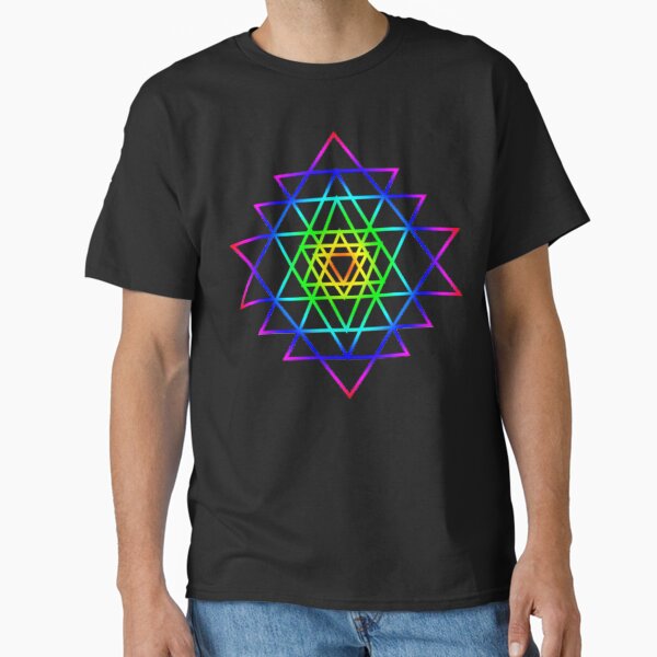 Item preview, Vibrant Sri Yantra Sacred Geometry designed and sold by ChaosEmporium.
