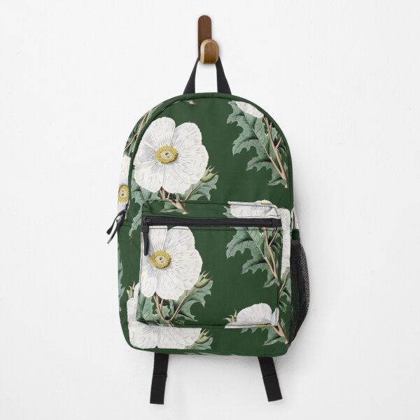 Item preview, White poppy vintage botanical print | Matilija Poppy designed and sold by EveryDayDabble.
