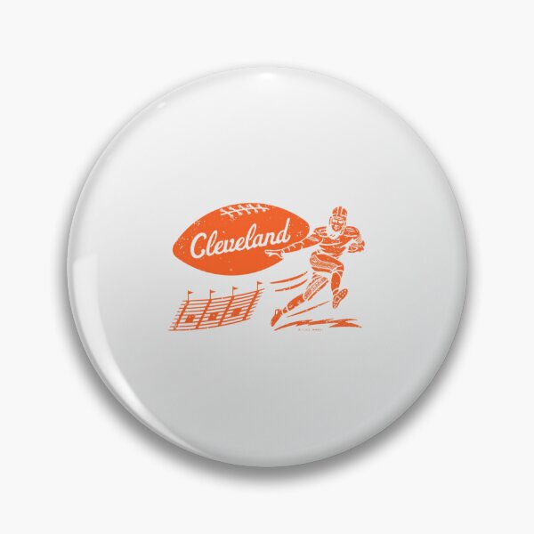 Item preview, Vintage Football - Cleveland Browns (Orange Cleveland Wordmark)- Limited Edition | Perfect Gift Loves Cat designed and sold by anphamsa.