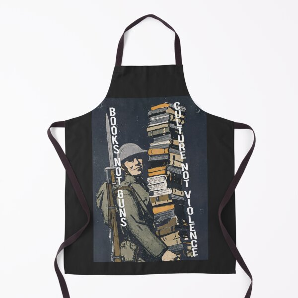 Item preview, Books, not guns. Culture, not violence. designed and sold by mensijazavcevic.