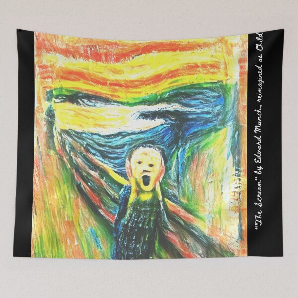 Item preview, When Edvard Munch was a Child designed and sold by Petalglassjade.