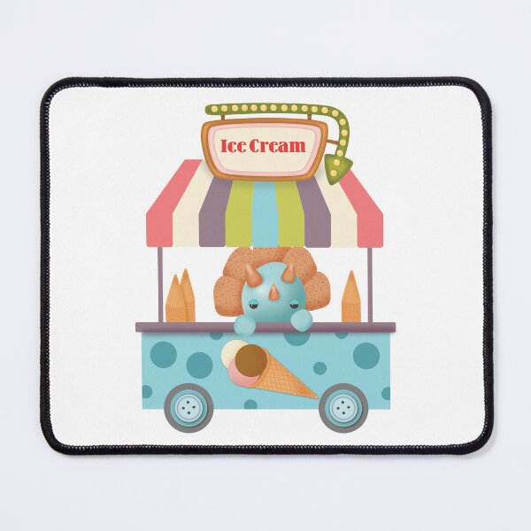 Item preview, Circus Dino Ice Cream Cart designed and sold by darklanterndsn.