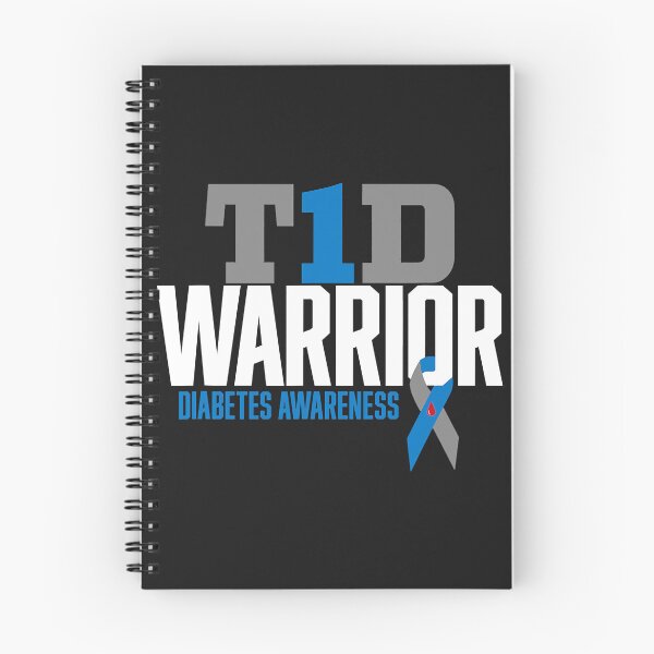 Item preview, T1D Warrior Type 1 Diabetes Awareness designed and sold by HelgaSchwarz.