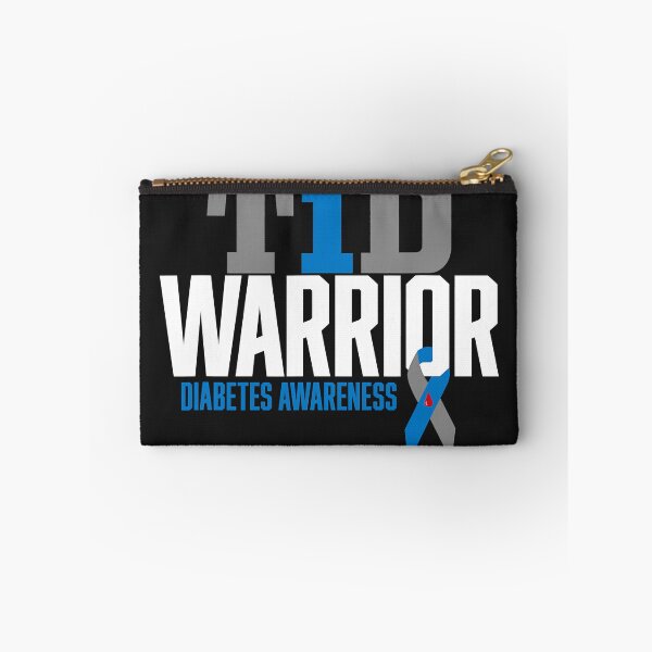 Item preview, T1D Warrior Type 1 Diabetes Awareness designed and sold by HelgaSchwarz.