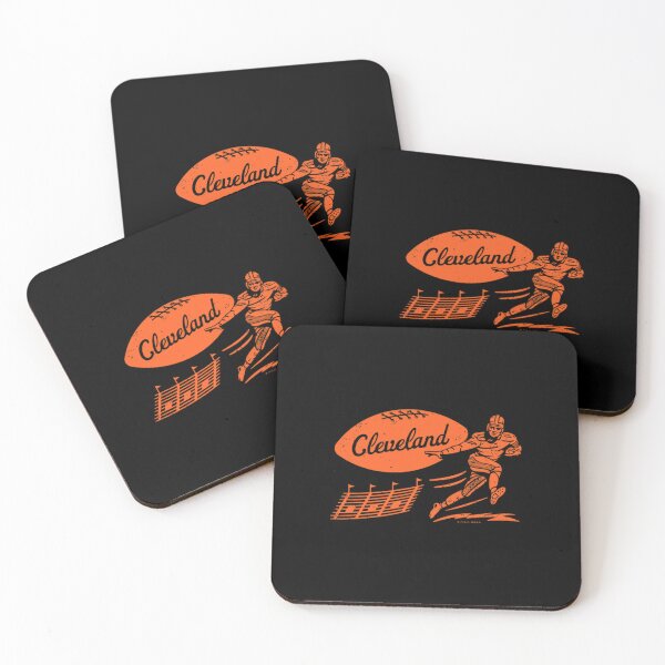 Item preview, Vintage Football - Cleveland Browns (Orange Cleveland Wordmark)- Limited Edition | Perfect Gift Loves Cat designed and sold by anphamsa.