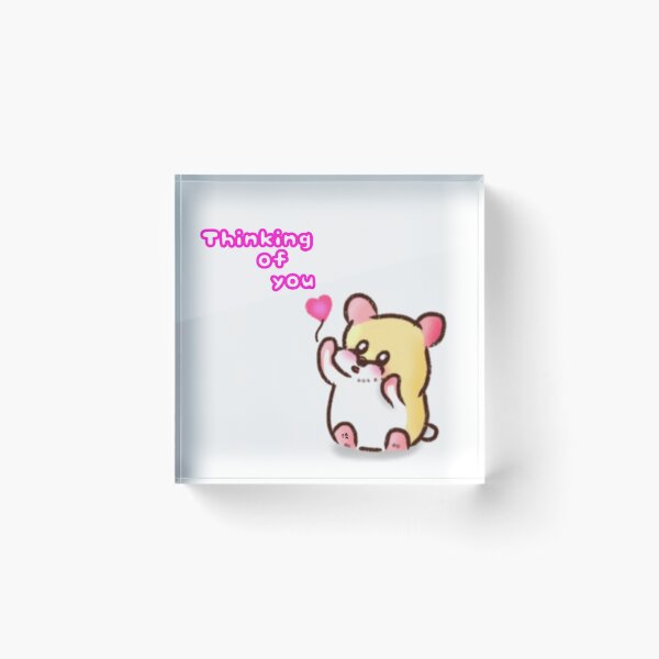 Item preview, Hamster | Hamster Lover - Thinking of you v3 designed and sold by FennyWijayaMomo.