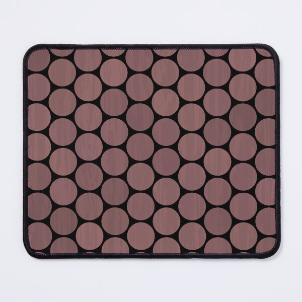 Item preview, Rose Taupe Circle Honeycomb designed and sold by risingrocket.